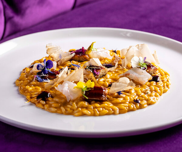 nomina_sito_0004_Risotto come una crema di scampi, anguilla, katsuobushi e fondo di vitello - Nomina – Cucina Ludica – C